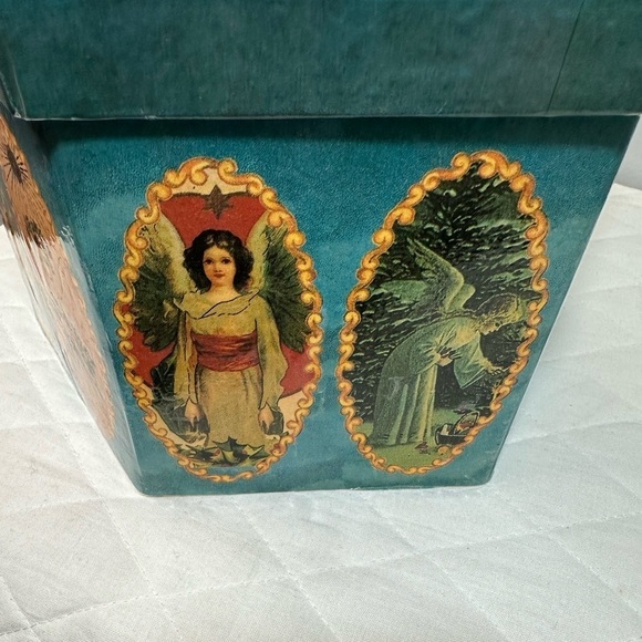 Twelve Glorious Angels Christmas Ornaments Set Vintage By C&F Enterprise 1990 - Picture 6 of 11